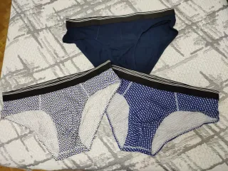Lote 3 calzoncillos slip XXL