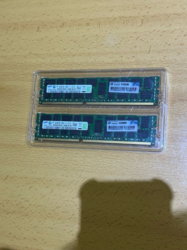 2x Módulos RAM Samsung DDR3
