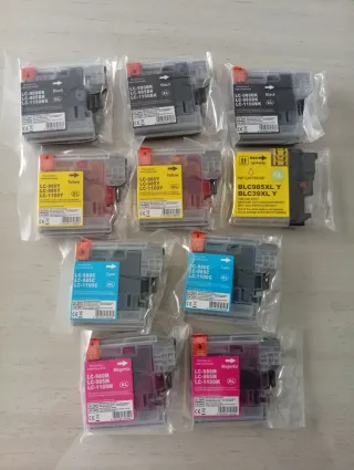 Cartuchos de tinta Brother LC-985 (XL)