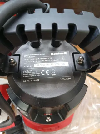 Bomba de agua Einhell GC-DP 7835