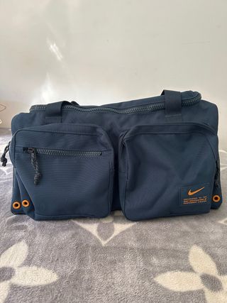 Bolso Deporte Nike Utility Azul Naranja