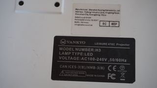 Proyector VANKYO Blanco