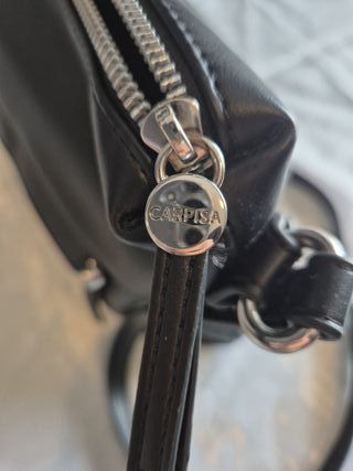 Borsa Carpisa nera tracolla regolabile