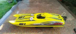 Lancha RC Amarilla US-1