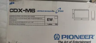 Radio CD Pioneer KEH-M8500RDS + CDX-M6