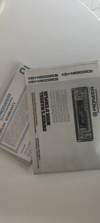 Radio CD Pioneer KEH-M8500RDS + CDX-M6