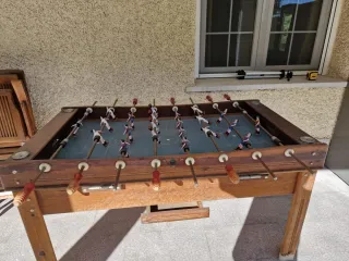 Futbolín Madera Maciza