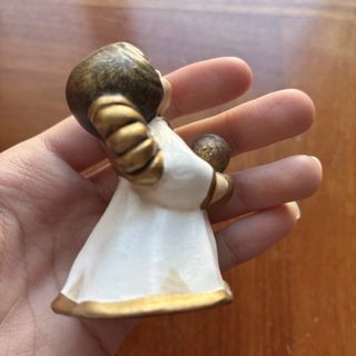 Thun Angelo Bianco Amorino Con Cuore Oro Vintage