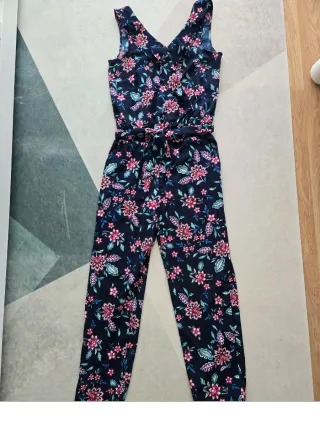 Mono largo estampado floral