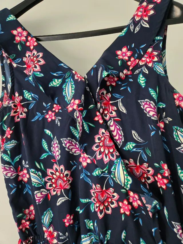 Mono largo estampado floral