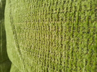 Sofá verde semi nuevo