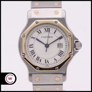 CARTIER Santos Octagon Acero y Oro 2966 Automatic