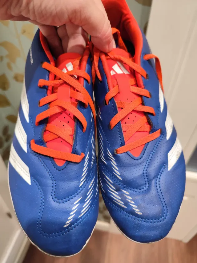 Zapatillas Fútbol Adidas Niños Azul/Rojo