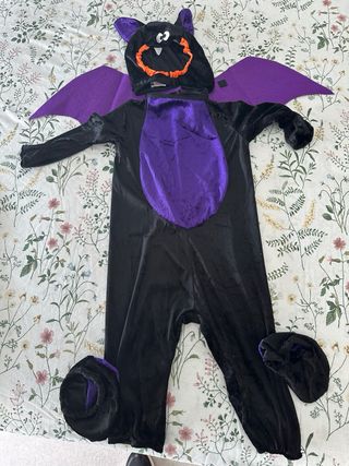 Disfraz Murciélago Halloween Bebé 12 a 24 meses