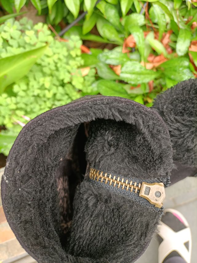 Botines negros talla 37