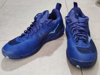 Zapatos Voleibol Mizuno Talla 46.5 Azul