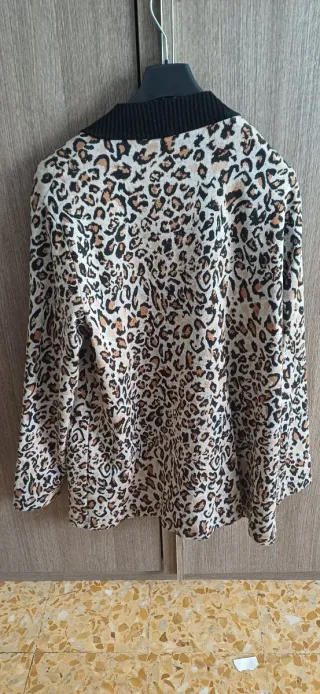 Cardigan CARLA F. leopardato XL