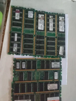 Lote Memorias RAM Kingston 512MB 2.6V
