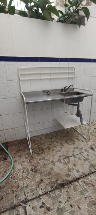 Mueble Fregadero Aluminio