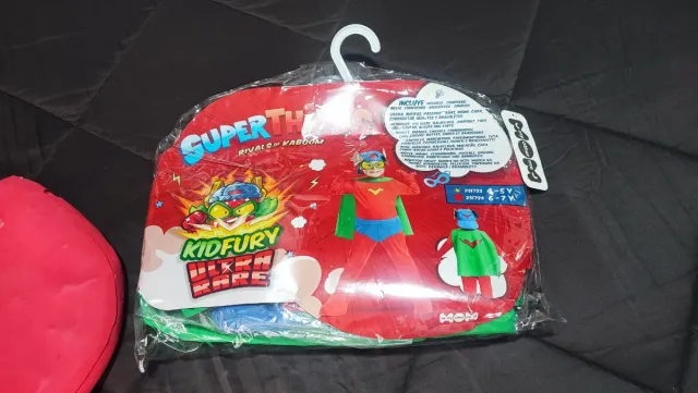 Disfraz Super Things Kid Fury con la tabla incluid