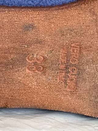 Stivali scamosciati tacco basso blu