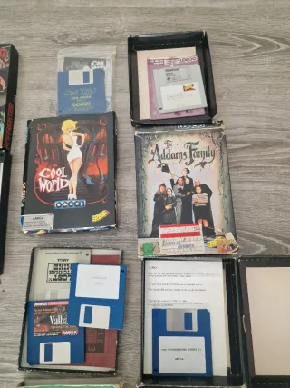 Lote 5 Juegos Amiga: Pit Fighter, Cool World, Adda