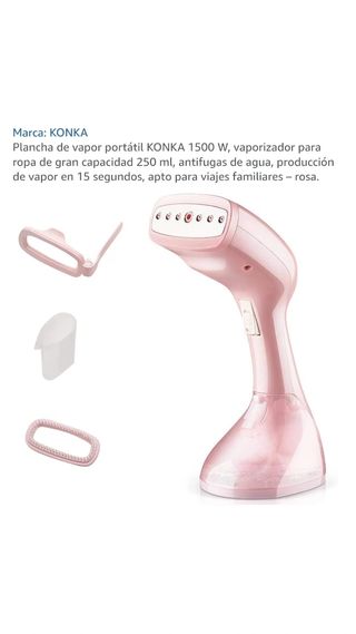 Plancha vertical portatil KONKA ROSA