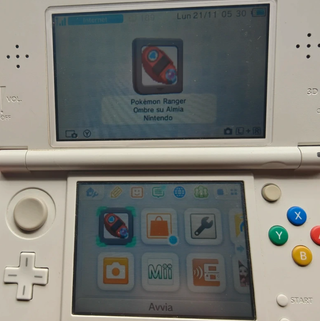 Pokemon Ranger Ombre su Almia Nintendo DS