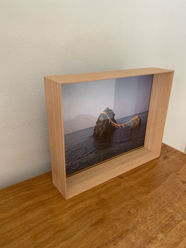 Marco de madera para fotos