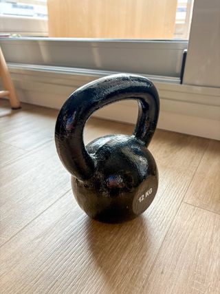 Kettlebell 12 kg - Hierro fundido