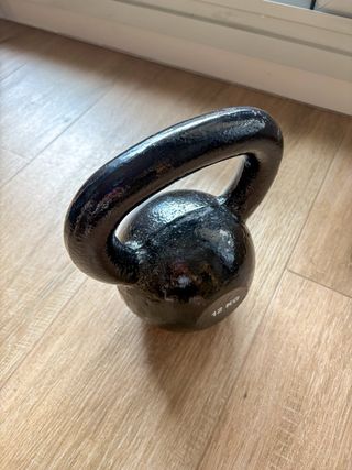 Kettlebell 12 kg - Hierro fundido