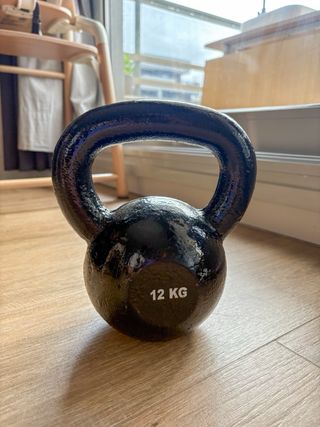 Kettlebell 12 kg - Hierro fundido