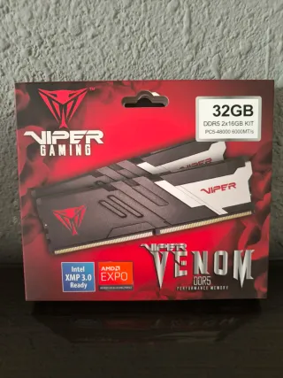 Memoria RAM Viper Venom DDR5 32GB 6000MT CL30