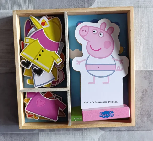 Juego Imanes Ropa Peppa Pig