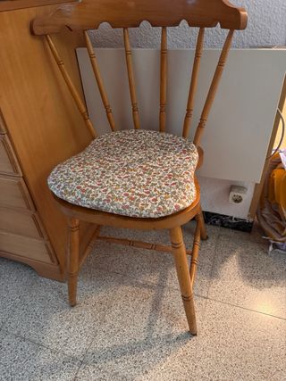 Mesa plegable comedor madera,regalo sillas.