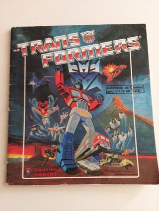 Álbum Cromos Transformers Panini