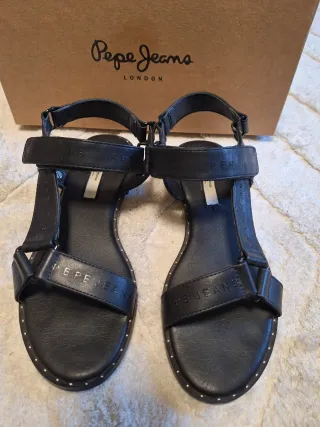 Sandalias Pepe Jeans Mujer Negras