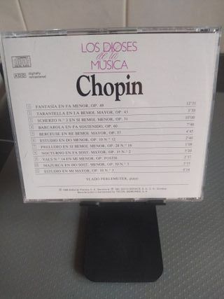 CD Chopin - Los Dioses de la Música