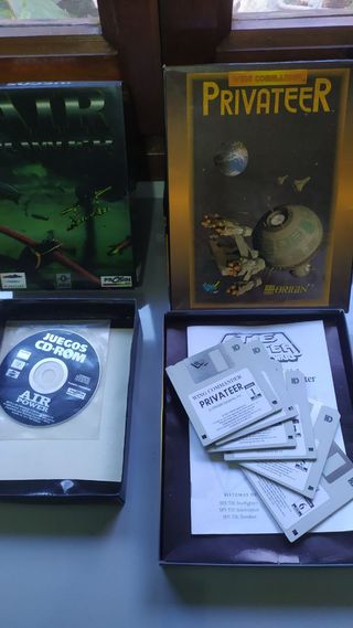 Lote retro: Air Power, Privateer, Warlords 3