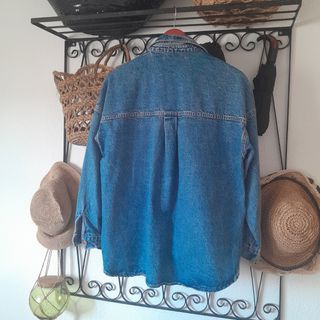 Sobrecamisa vaquera Zara Talla M