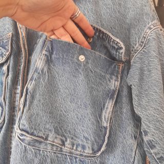 Sobrecamisa vaquera Zara Talla M