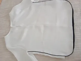 Blusa blanca Mango