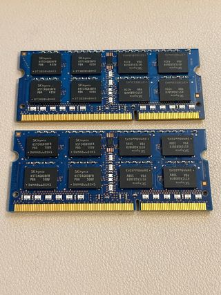 2x SK hynix DDR3L 8GB PC3L-12800S