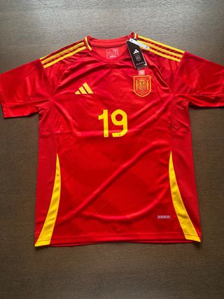 Camiseta España Lamine Yamal Talla L Adidas