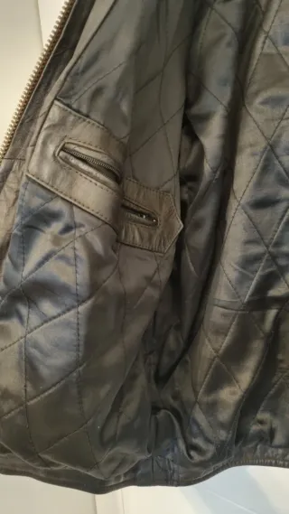 Chaqueta de Cuero Marrón