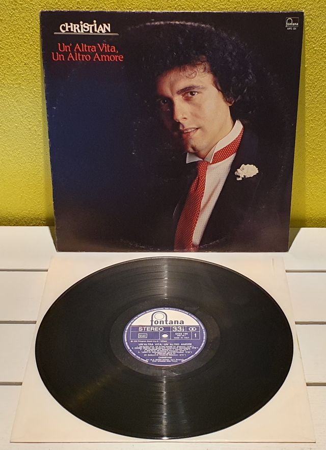 Lotto 2 LP Christian - Un'altra vita Guardando il