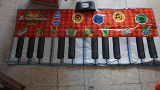  Alfombra Piano Garage Band Infantil 180x75 cm