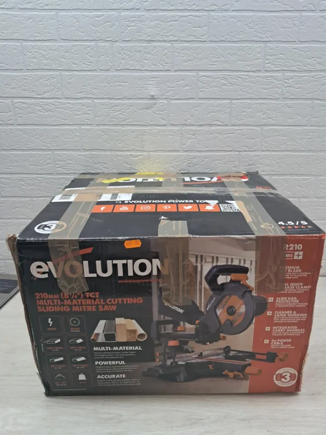 Ingletadora Evolution R210SMS+ Deslizante