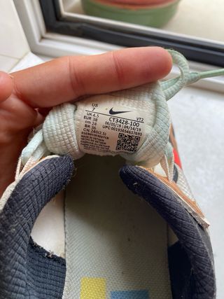 Tenis Nike Air Max 270 React Beige Rojo