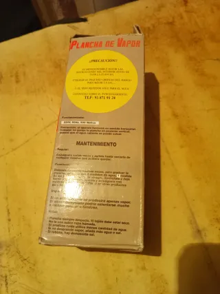 Plancha de Vapor Portátil Steamer Iron
